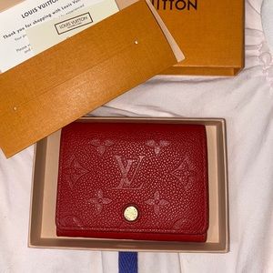 Louis Vuitton business card holder